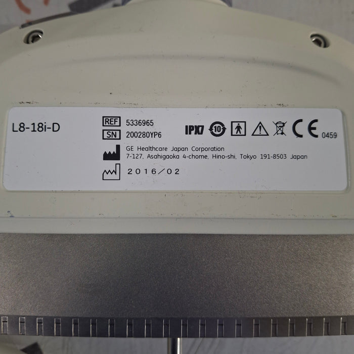 GE Healthcare L8-18i-D Linear Transducer