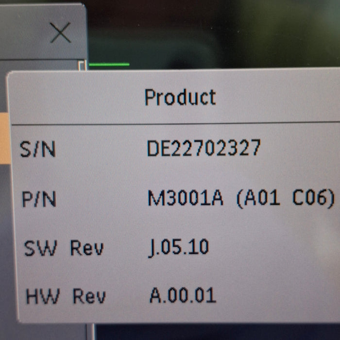 Philips M3001A-C06 Fast SpO2, NIBP, ECG, Temp, IBP MMS Module