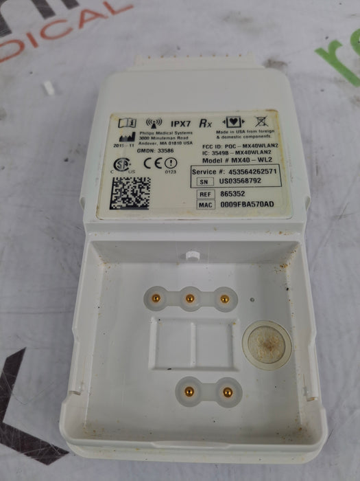 Philips MX40 WLAN ECG 865352 Telemetry Transmitter