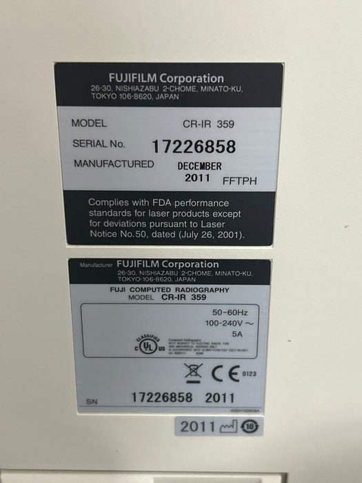 Fujifilm PCR Eleva S Plus CR Reader