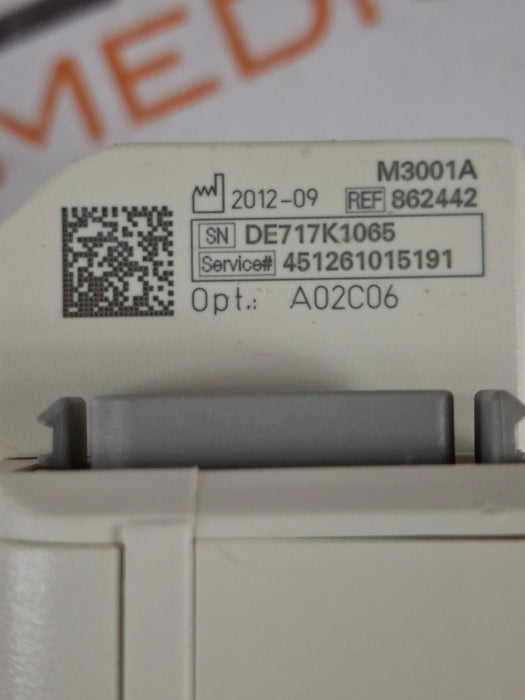 Philips M3001A-A02C06 OxiMax SpO2, NIBP, ECG, Temp, IBP MMS Module