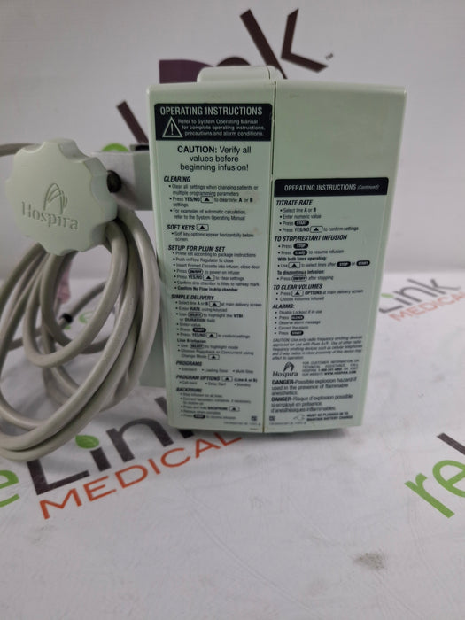 Hospira Plum A+ Infusion Pump