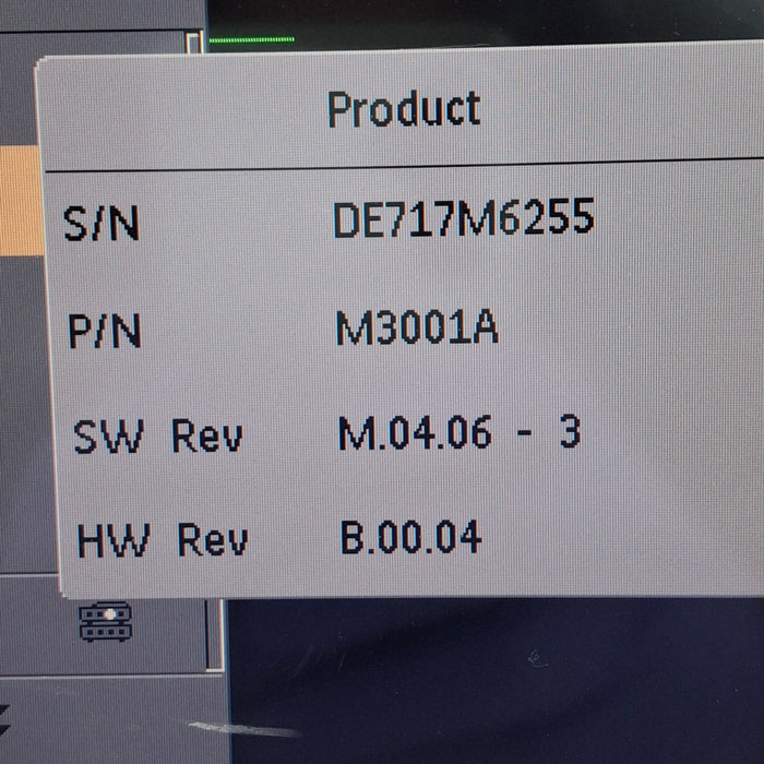 Philips M3001A-A01C06 Fast SpO2, NIBP, ECG, Temp, IBP MMS Module