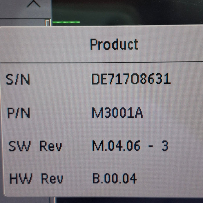 Philips M3001A-A01 Fast SpO2, NIBP, ECG MMS Module