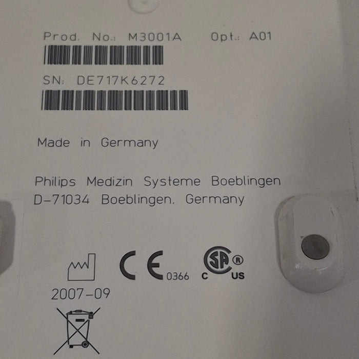 Philips M3001A-A01 Fast SpO2, NIBP, ECG MMS Module