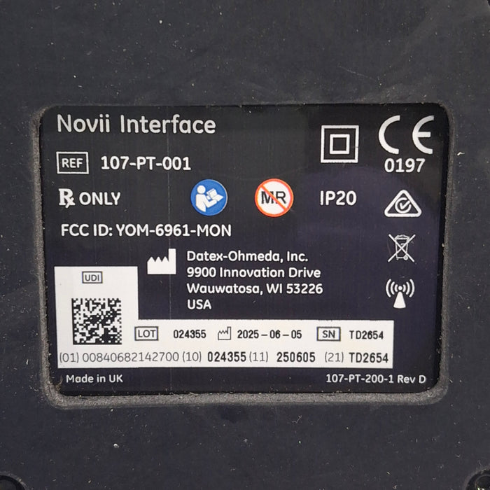 Monica Healthcare Limited 107-PT-001 Fetal Monitor