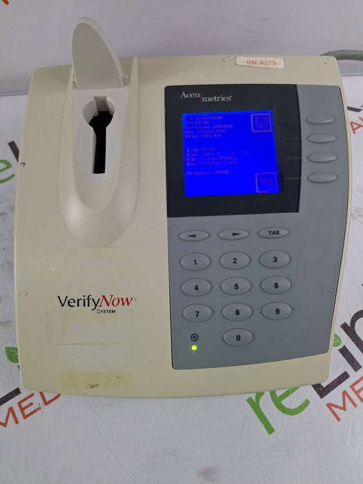 Accu Metrics VerifyNow Rapid Platelet Analyzer