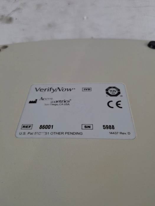 Accu Metrics VerifyNow Rapid Platelet Analyzer