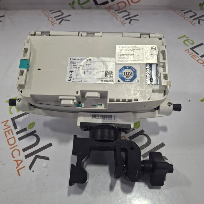 B. Braun Infusomat Space w/Pole Clamp Infusion Pump