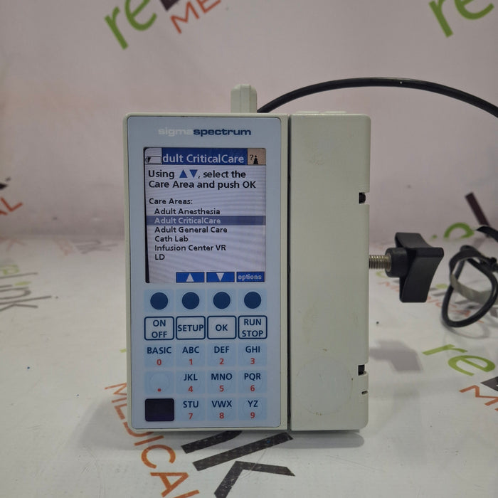 Baxter Sigma Spectrum 6.05.14 with B/G Battery Infusion Pump
