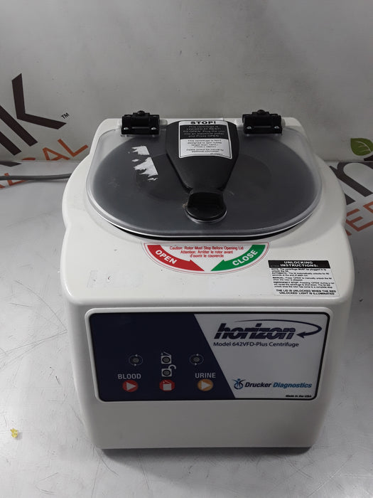 Drucker Diagnostics 642VFD Plus Centrifuge