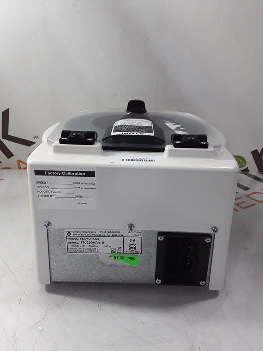 Drucker Diagnostics 642VFD Plus Centrifuge