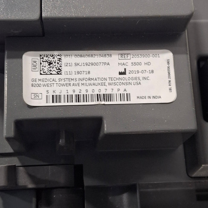 GE Healthcare MAC 5500 HD ECG without CAM Module