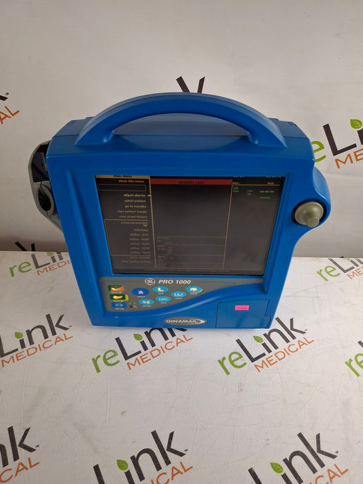GE Healthcare Pro 1000 Vital Signs Monitor