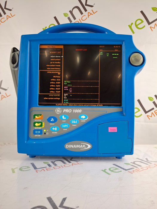 GE Healthcare Pro 1000 Vital Signs Monitor