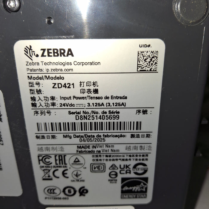 Zebra ZD421 Printer