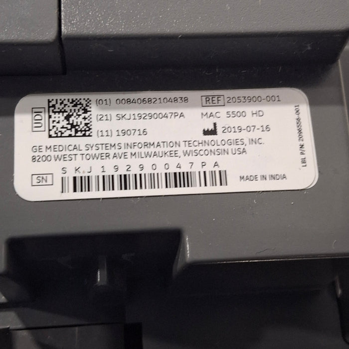 GE Healthcare MAC 5500 HD ECG without CAM Module