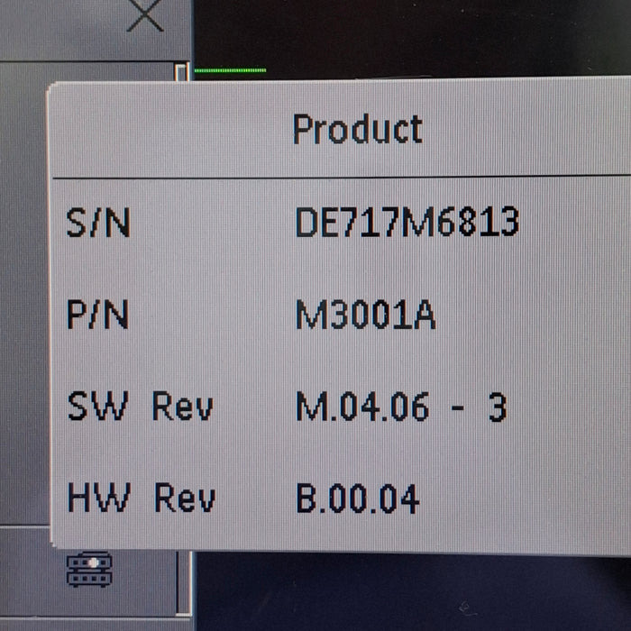 Philips M3001A-A01C06 Fast SpO2, NIBP, ECG, Temp, IBP MMS Module