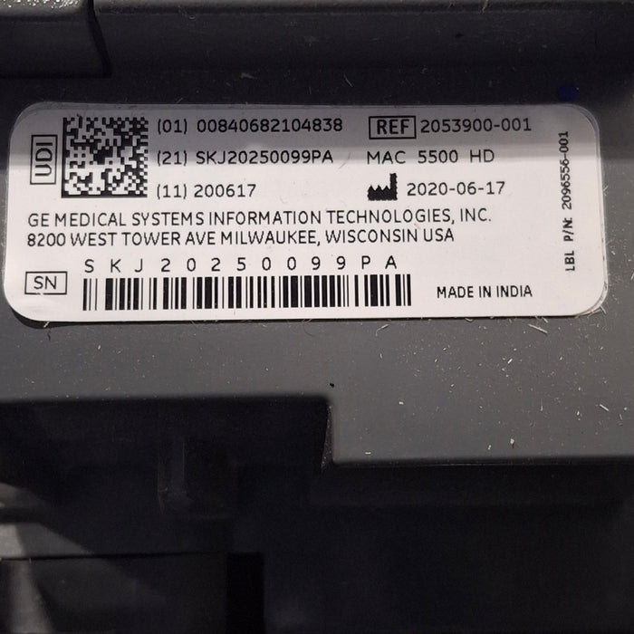 GE Healthcare MAC 5500 HD ECG without CAM Module