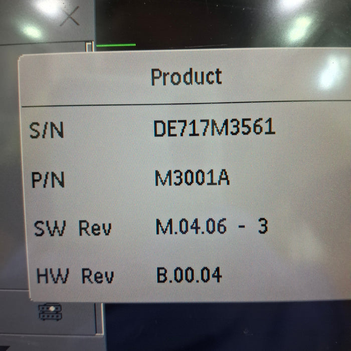 Philips M3001A-A01C06 Fast SpO2, NIBP, ECG, Temp, IBP MMS Module