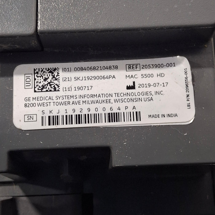 GE Healthcare MAC 5500 HD ECG without CAM Module