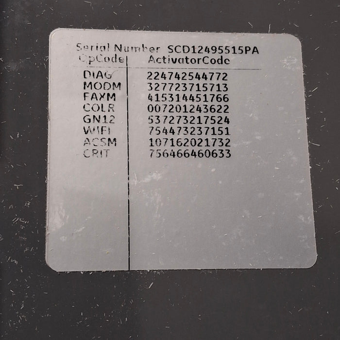 GE Healthcare MAC 5500 ECG without CAM Module