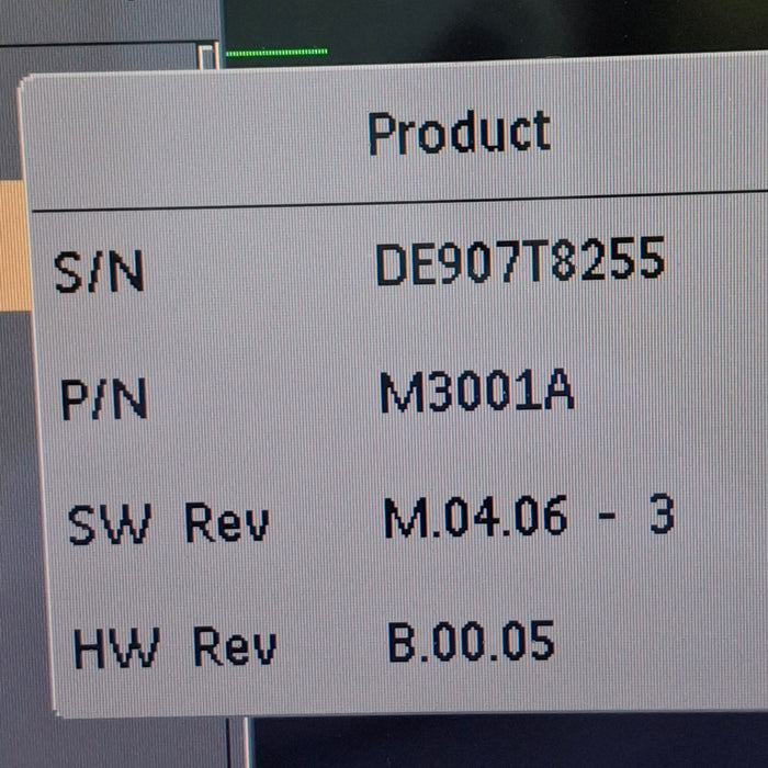 Philips M3001A-A01C06 Fast SpO2, NIBP, ECG, Temp, IBP MMS Module