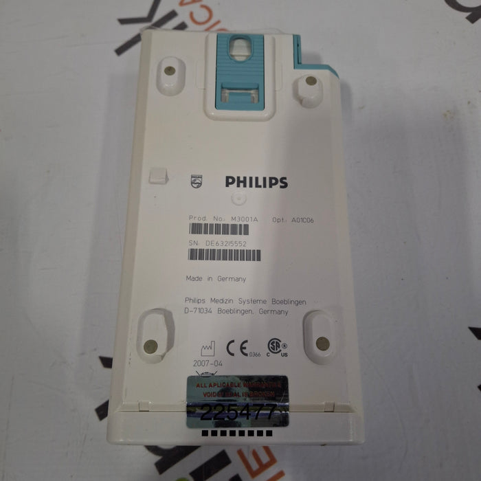 Philips M3001A-A01C06 Fast SpO2, NIBP, ECG, Temp, IBP MMS Module