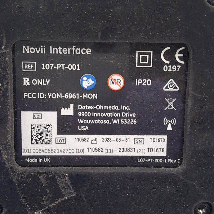 Monica Healthcare Limited 107-PT-001 Fetal Monitor