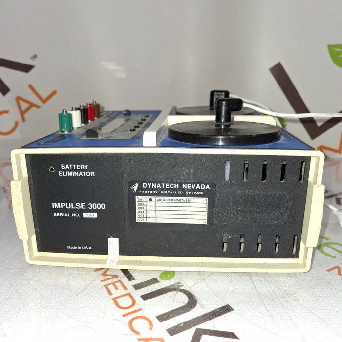 Dynatech DNI Nevada Impulse 3000 Defibrillator Analyzer