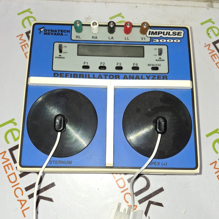 Dynatech DNI Nevada Impulse 3000 Defibrillator Analyzer