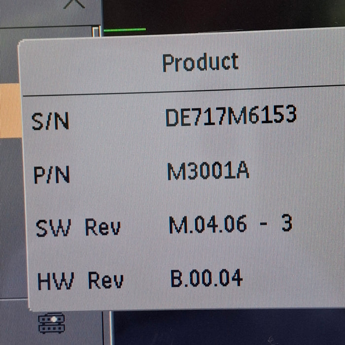 Philips M3001A-A01C06 Fast SpO2, NIBP, ECG, Temp, IBP MMS Module