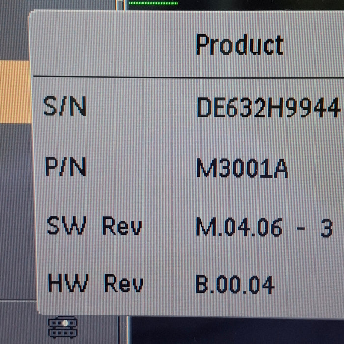 Philips M3001A-A01C18 Fast SpO2, NIBP, 12 lead ECG, Temp, IBP MMS Module