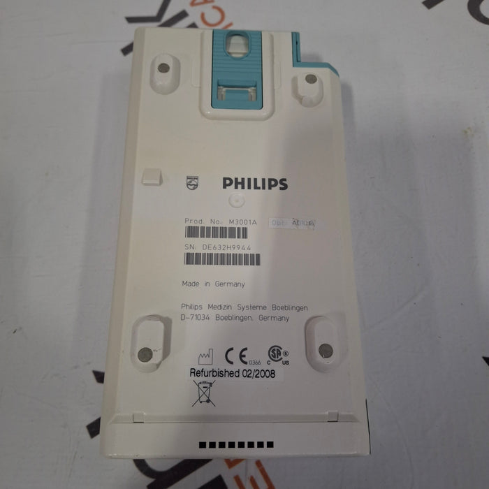 Philips M3001A-A01C18 Fast SpO2, NIBP, 12 lead ECG, Temp, IBP MMS Module