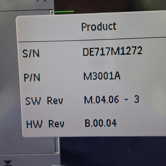 Philips M3001A-A01C06 Fast SpO2, NIBP, ECG, Temp, IBP MMS Module