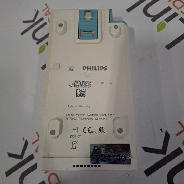 Philips M3001A-A01 Fast SpO2, NIBP, ECG MMS Module