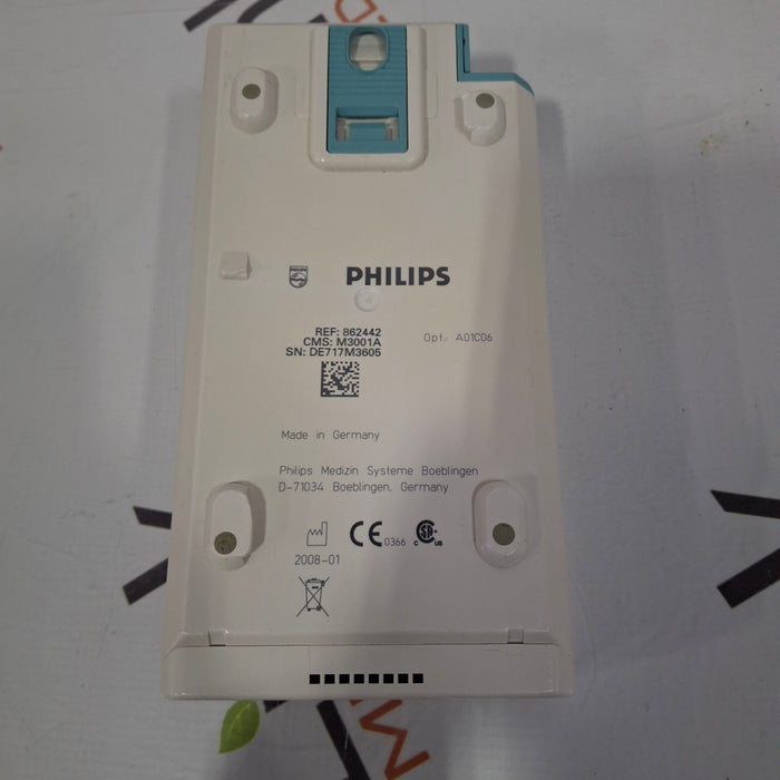 Philips M3001A-A01C06 Fast SpO2, NIBP, ECG, Temp, IBP MMS Module