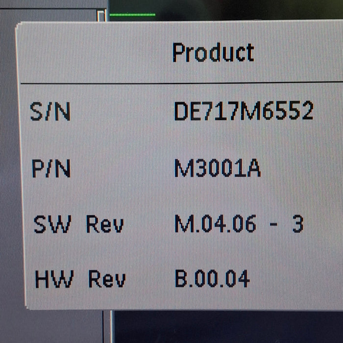 Philips M3001A-A01C06 Fast SpO2, NIBP, ECG, Temp, IBP MMS Module