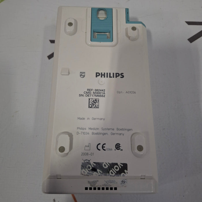 Philips M3001A-A01C06 Fast SpO2, NIBP, ECG, Temp, IBP MMS Module