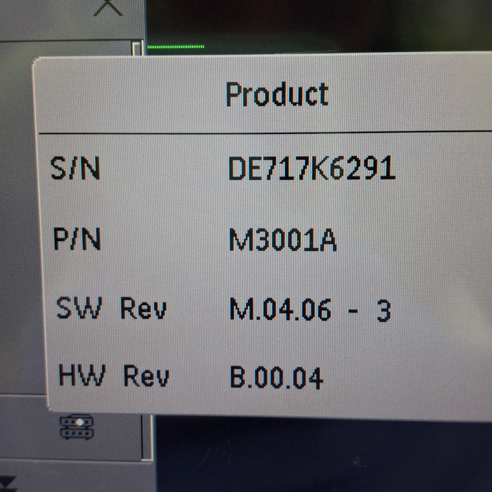 Philips M3001A-A01 Fast SpO2, NIBP, ECG MMS Module