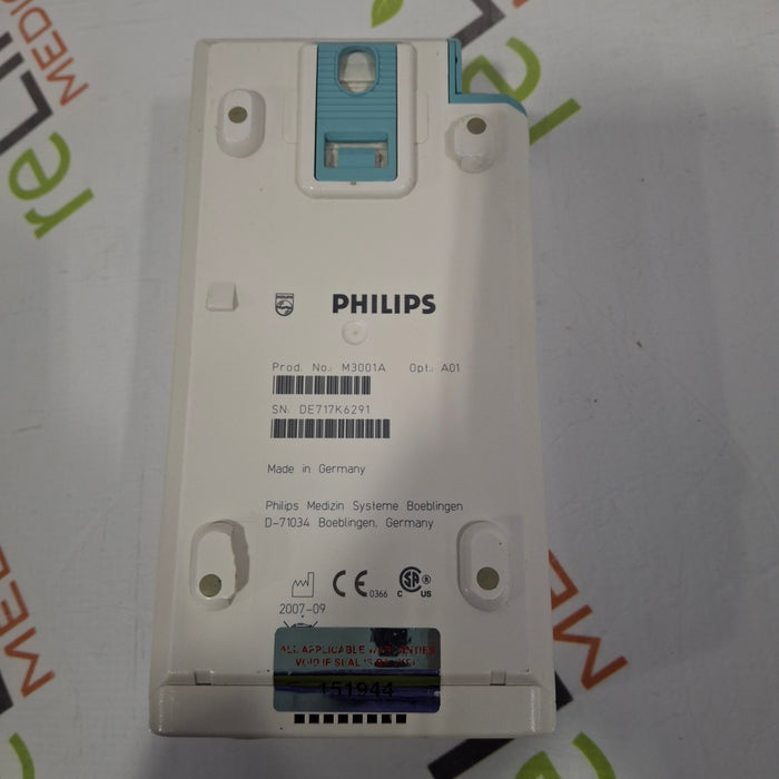 Philips M3001A-A01 Fast SpO2, NIBP, ECG MMS Module
