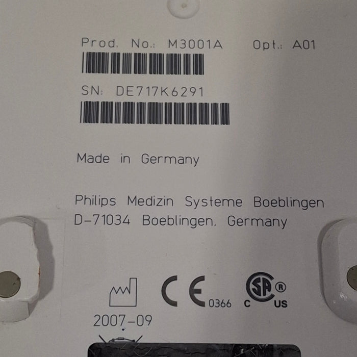 Philips M3001A-A01 Fast SpO2, NIBP, ECG MMS Module