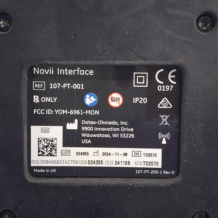 Monica Healthcare Limited 107-PT-001 Fetal Monitor