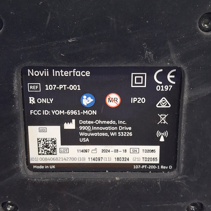 Monica Healthcare Limited 107-PT-001 Fetal Monitor