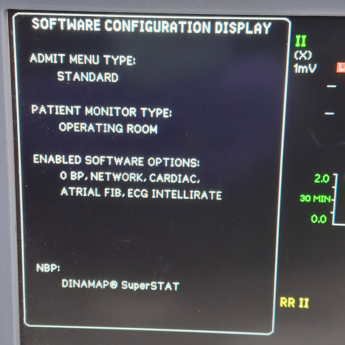 GE Healthcare Dash 4000 - Masimo SpO2 Patient Monitor