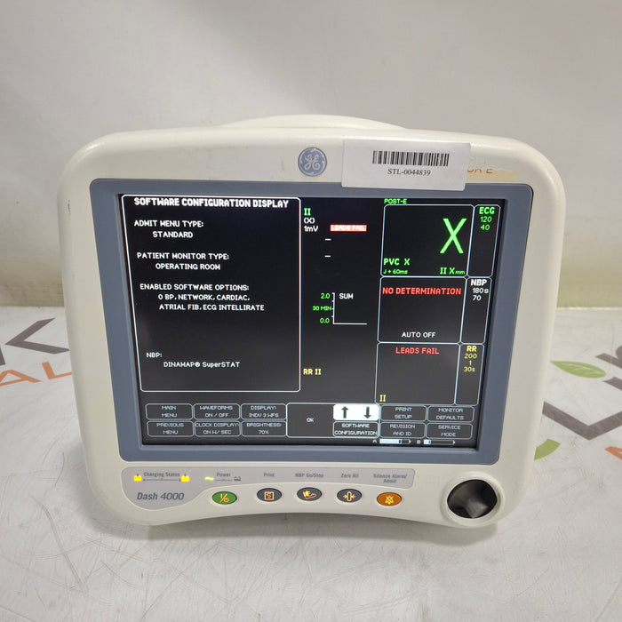 GE Healthcare Dash 4000 - Masimo SpO2 Patient Monitor