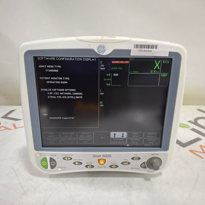 GE Healthcare Dash 5000 - Masimo SpO2 Patient Monitor