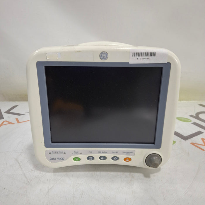 GE Healthcare Dash 4000 - Masimo SpO2 Patient Monitor