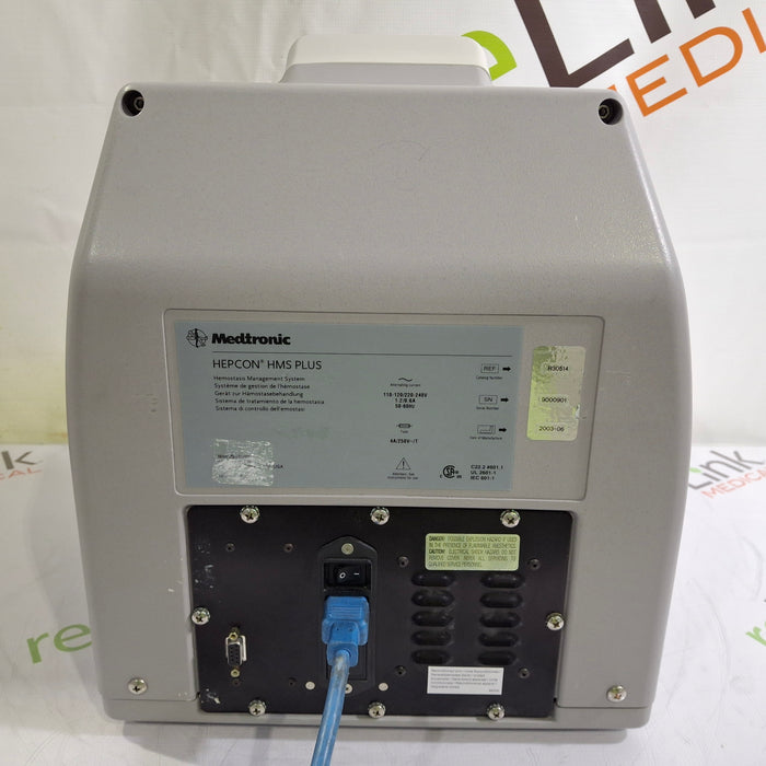Medtronic Hepcon HMS Plus Coagulation Analyzer