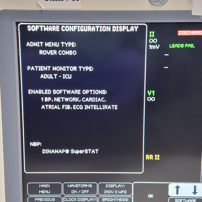 GE Healthcare Dash 4000 - GE/Nellcor SpO2 Patient Monitor
